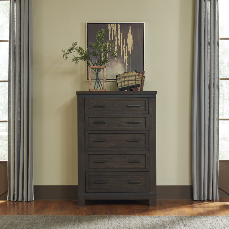 Lexee 38'' W 5 Drawer Chest