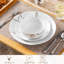 Piece Porcelain China Dinnerware Set - Service for 4