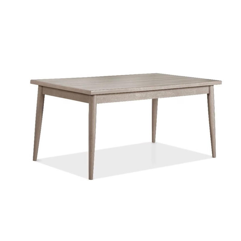 Table de salle à manger de 59,4 po de largeur, gris, Gris