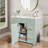 36" Bathroom Vanity With Ceramic Sink,solid Wood Frame, Soft Close Doors-668738623
