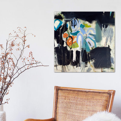 Jazz Cover by Julian Spencer - Wrapped Canvas Painting