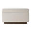 Banc de rangement avec repose-pieds 29,5 po avec couvercle relevable-1290086097