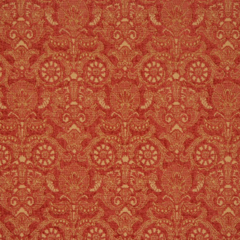 Allure Floral Fabric, Red