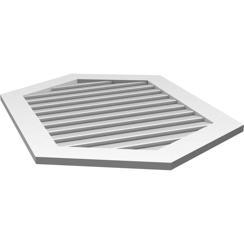 Pente verticale verticale en uréthane 6 pi, 42" H x 30" W x 1" D