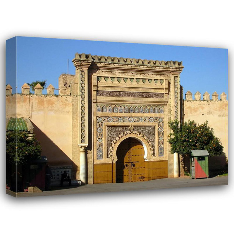 Royal Palace, Morocco, 14" H x 18" W