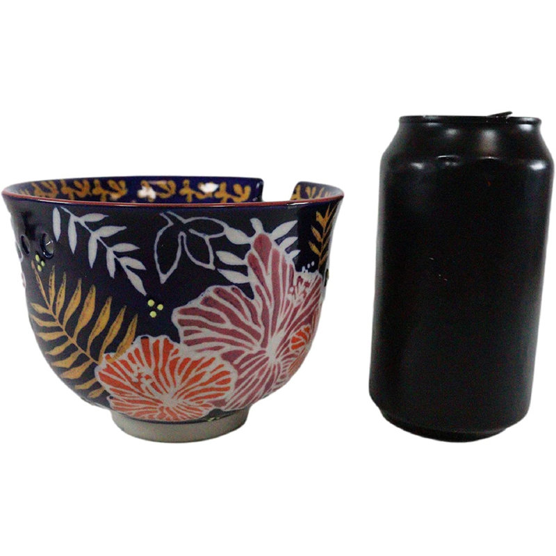Leaves And Flowers Soup Bowl