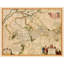 Toile tendue de la galerie Canora Grey Hondius, titre: l'Ukraine, Hondius 1648-1664628912