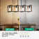 Light Dimmable Kitchen Island Square / Rectangle Chandelier
