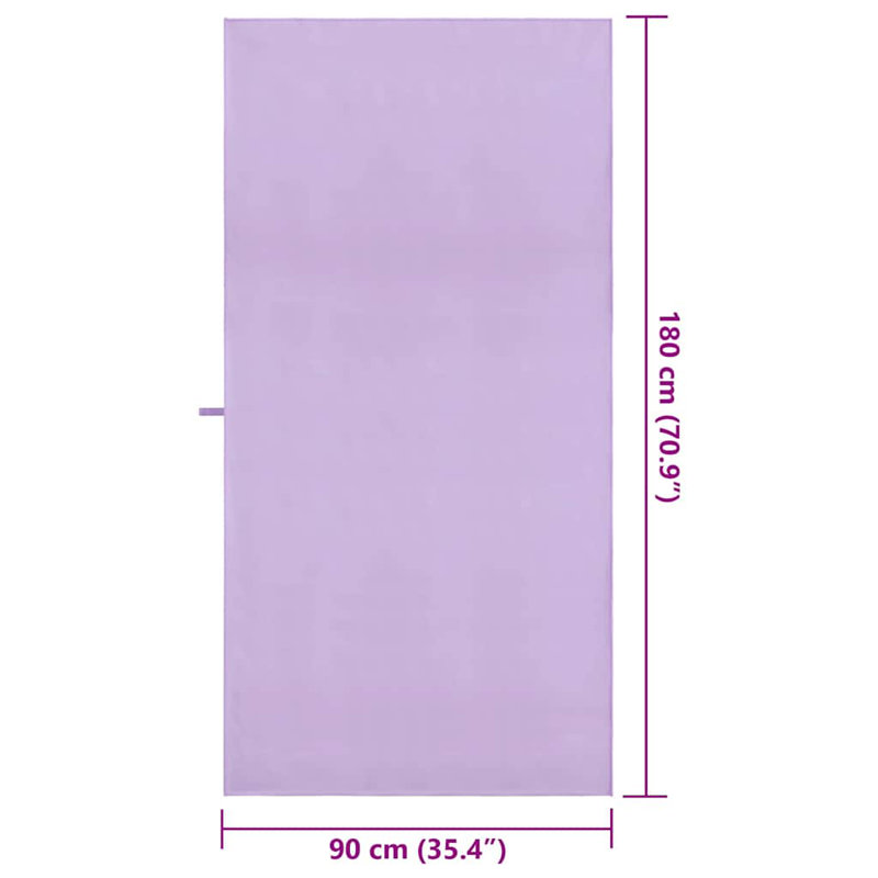 Beach Towel, Purple