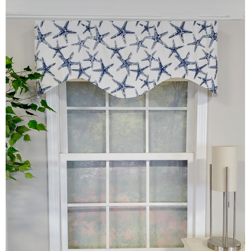 Conzy Scalloped Window Valance