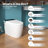 Smart Bidet Toilet with Auto Open/Close Lid, Heated Seat, Warm-Air Dryer, Warm Water Wash, Adjustable Cleansing Functions, 1.27 GPF Powerful Siphonic Dual Flush, Remote Control & Night Light