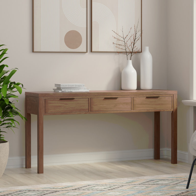 Console large Hollander, Brun