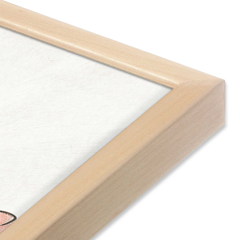 «Garden Melody In Bloom II», Érable brut, H 17 po x l 13 po
