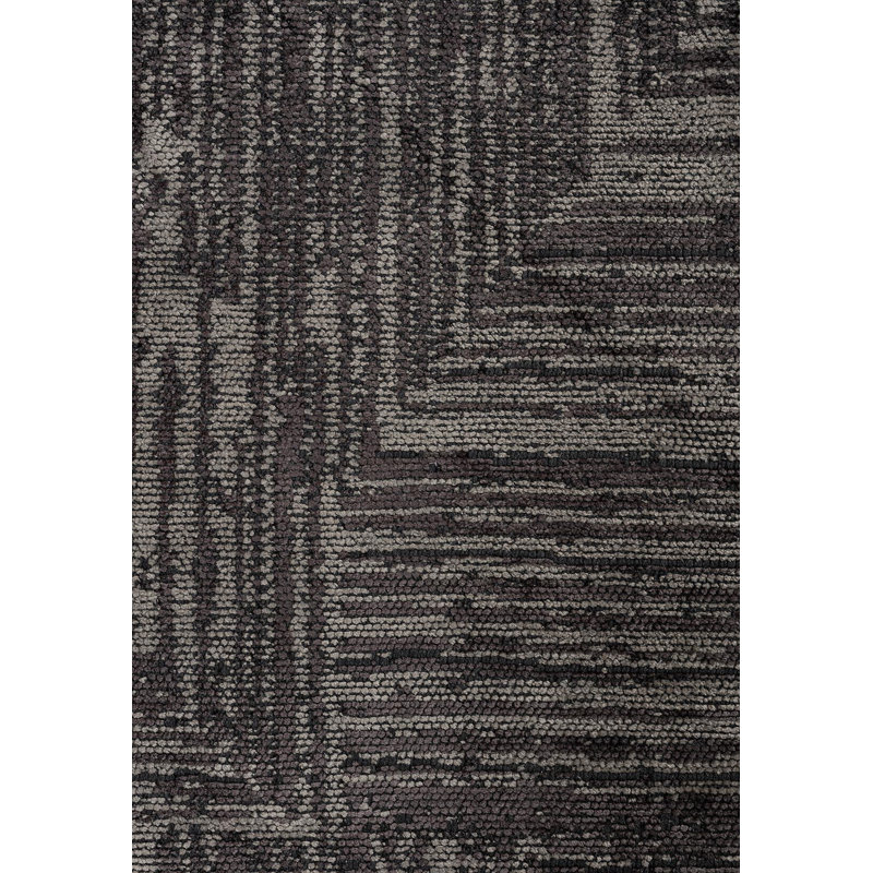 Tapis traditionnel à motif géométrique, Rectangle 9 pi 10 po x 14 pi