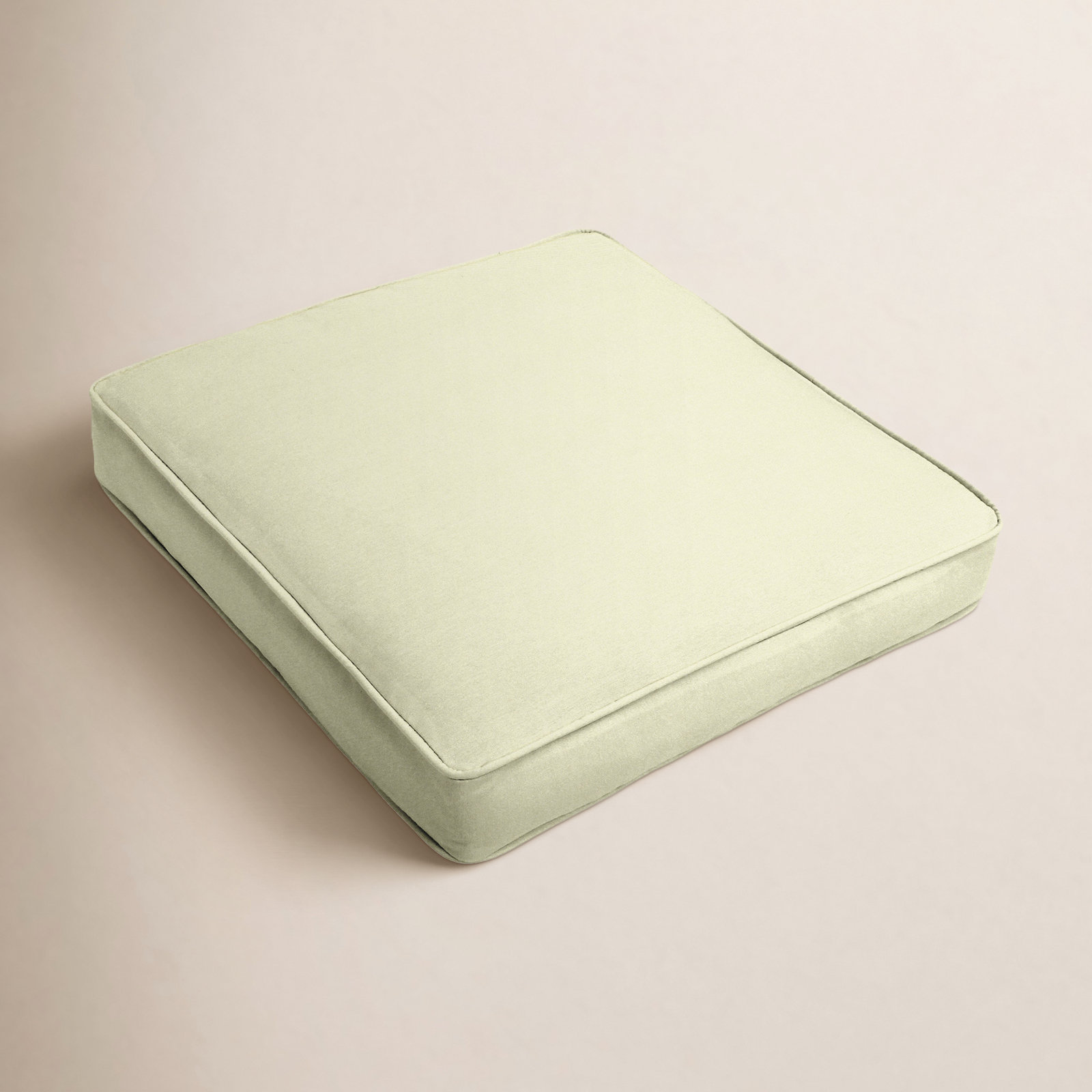 19" Sunbrella® Seat Cushion, Canvas Natural Sunbrella Canvas