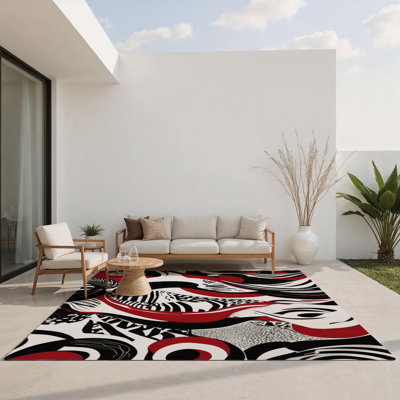 Tapis intérieur et extérieur Lunar Passion