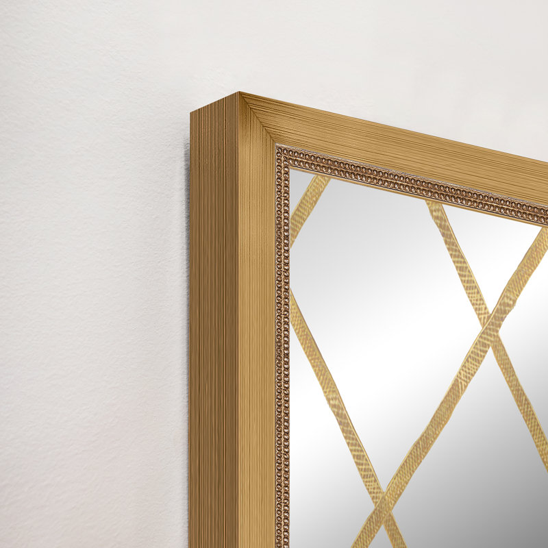 The Gilded Cage I Mirror, 72" H x 48" W