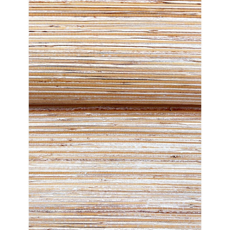 Bamboo Hemp Blend Wallpaper, Beige
