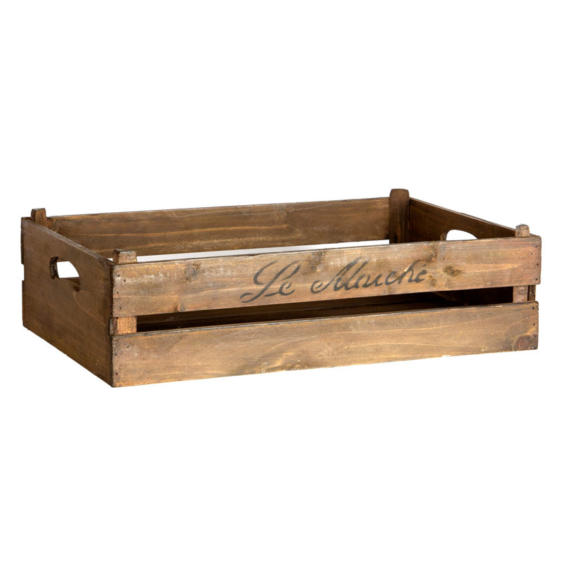 Red Barrel Studio Solid Wood Crate