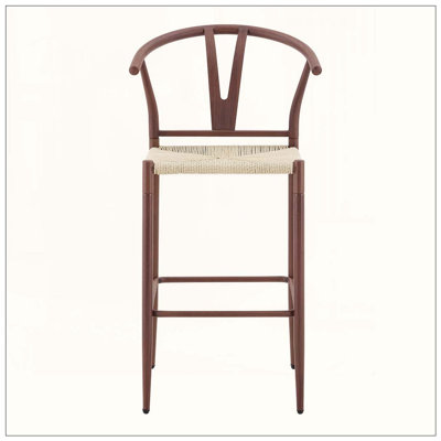 Fauteuil de style médiéval en Y pour tabouret de bar