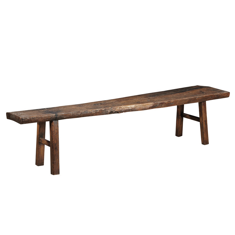 Simple Solid Wood Dining Bench