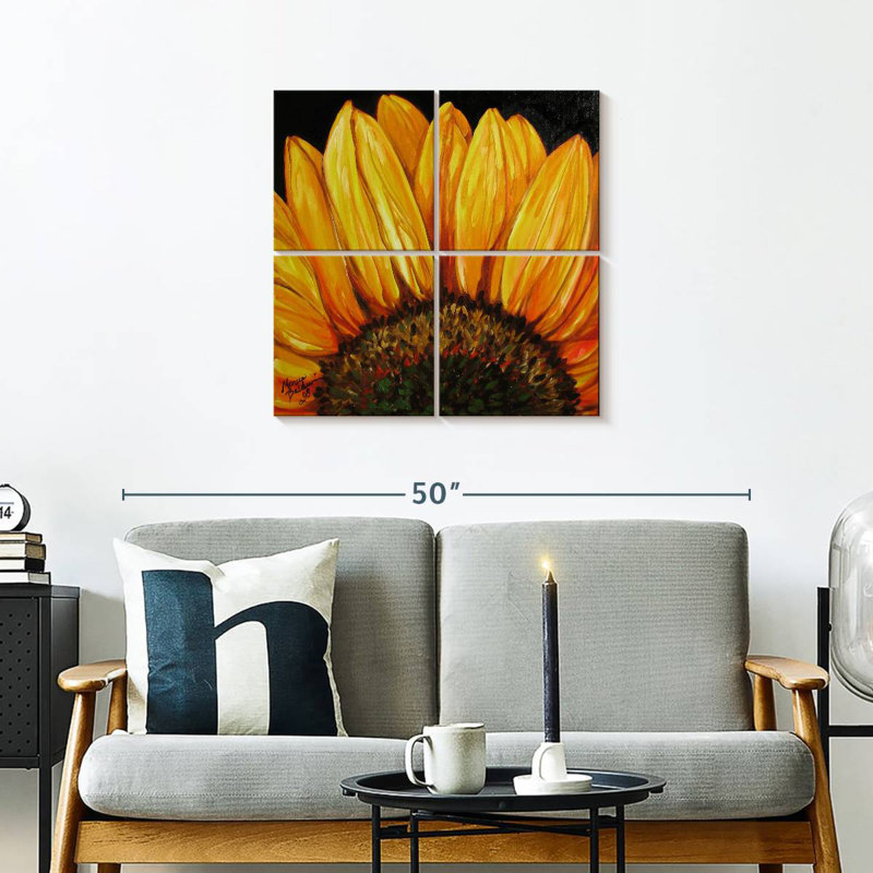 Harnek Sunflower Sunflower, 26" H x 26" W