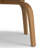 Payton 34"W Solid Wood Contemporary Round Coffee Table with Wide, Slightly Raised Edge