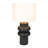 Luetta Stoneware Table Lamp with Linen Shade-53327651-53327650