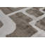 Koda Geometric Handmade Synthetic Brown/Silver Area Rug-25181319