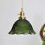 Luminaire suspendu à abat-jour en verre Flower-265067187