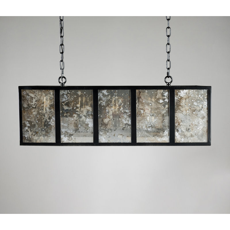 Alcott 5 - Light Glass Chandelier