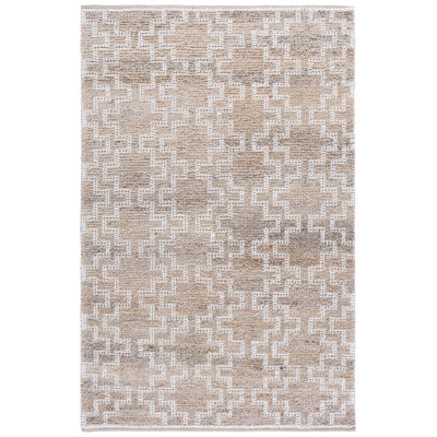 Hand-Woven Geometric Outdoor Rug