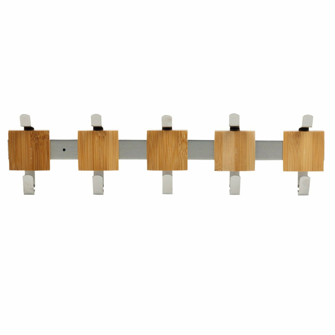 Wall 5 - Hook Wall Mounted Coat Rack