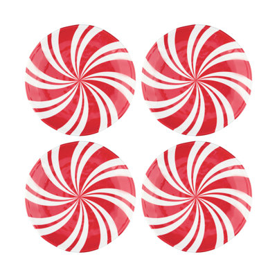 Peppermint, 6" Melamine Plate S12