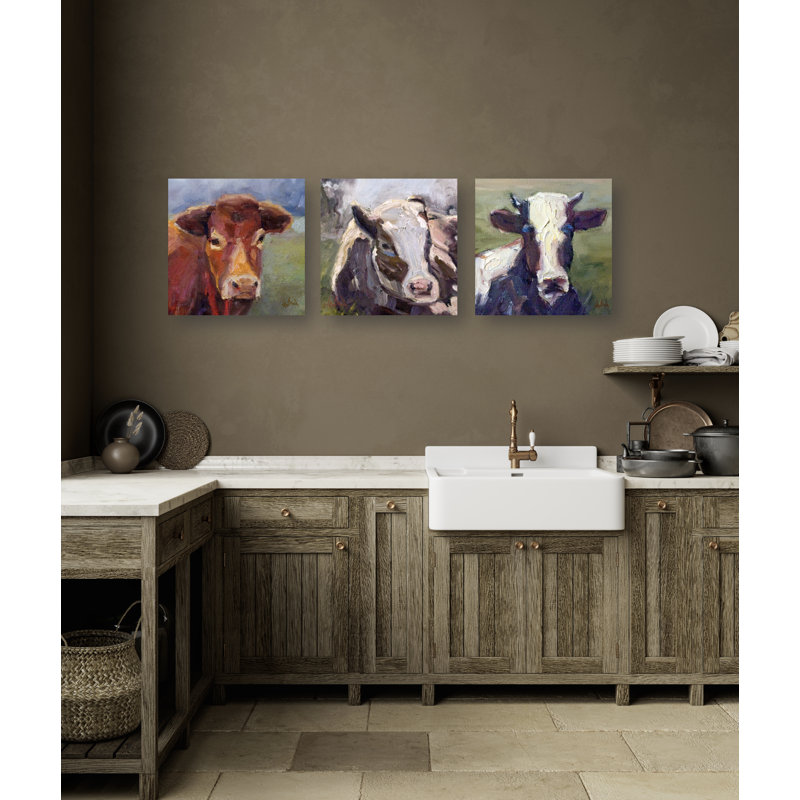 Moo Moo Set By John Beard Print, Unframed