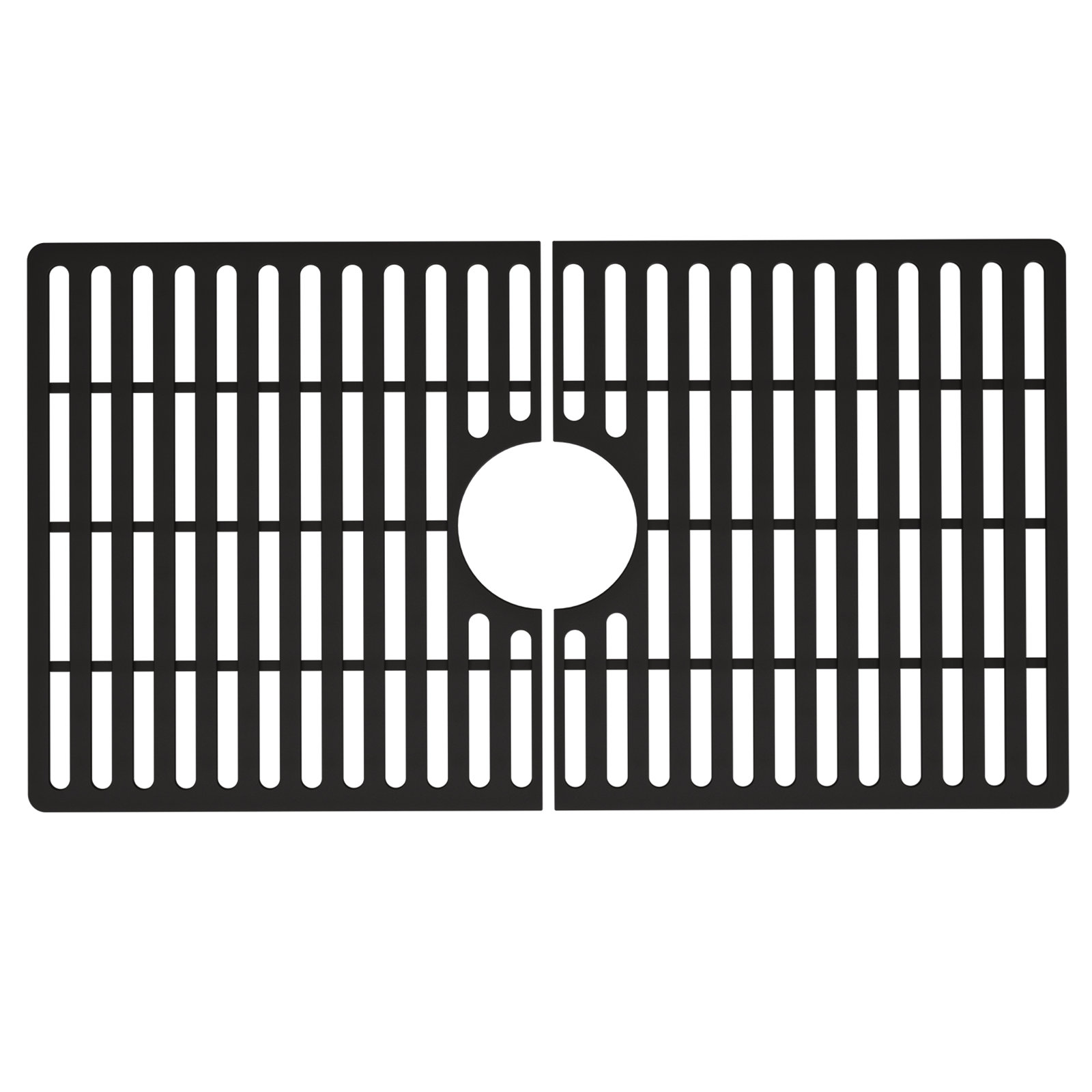 Silicone Grid Bottom Sink Grid, Black