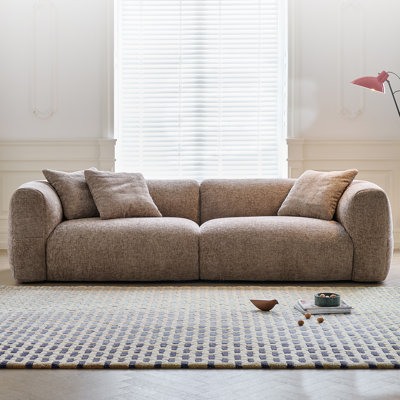 Gray Chenille Modular Sofa
