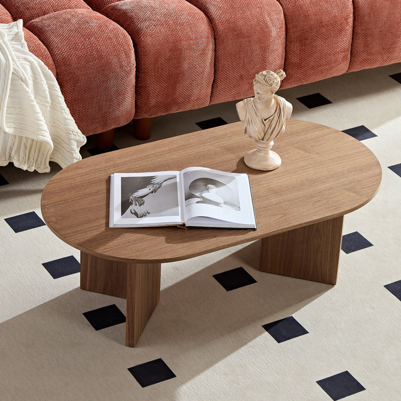 Modern Coffee Table, Walnut