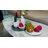 Guein Round Natural Marble Lazy Susan Tray,Arabescato