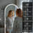 Temilade Aluminum Arch Floor Mirror