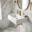 Aquababy 15.12'' L Bathroom Sink-798773400