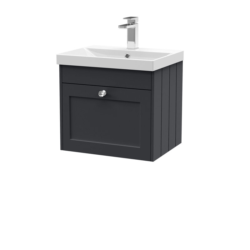 Ashwick 510 mm Bathroom Vanity, Soft Black