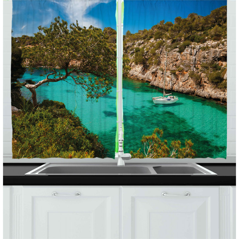 Pointed Kitchen Curtain