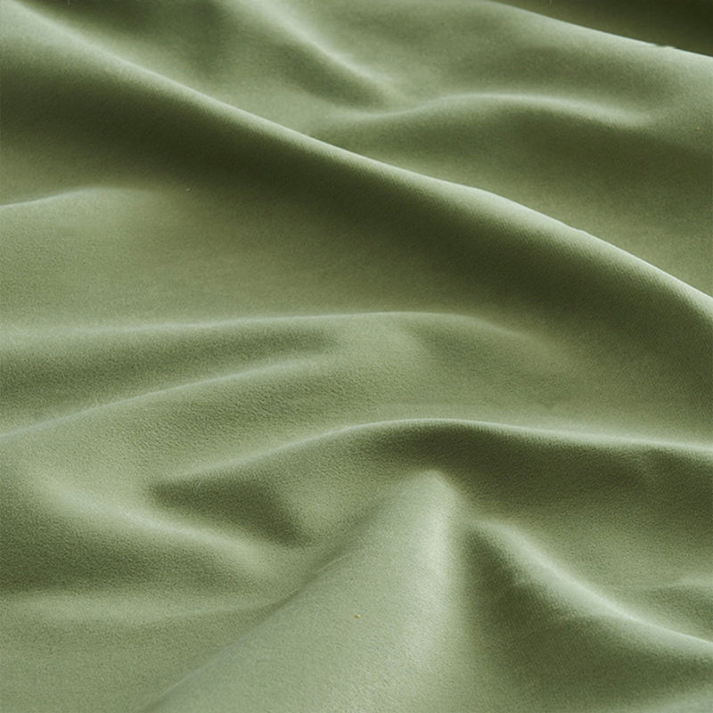 Causeuse-coussin en polyester vert standard, H 34,25 po x l 82,68 po x P 37,4 po