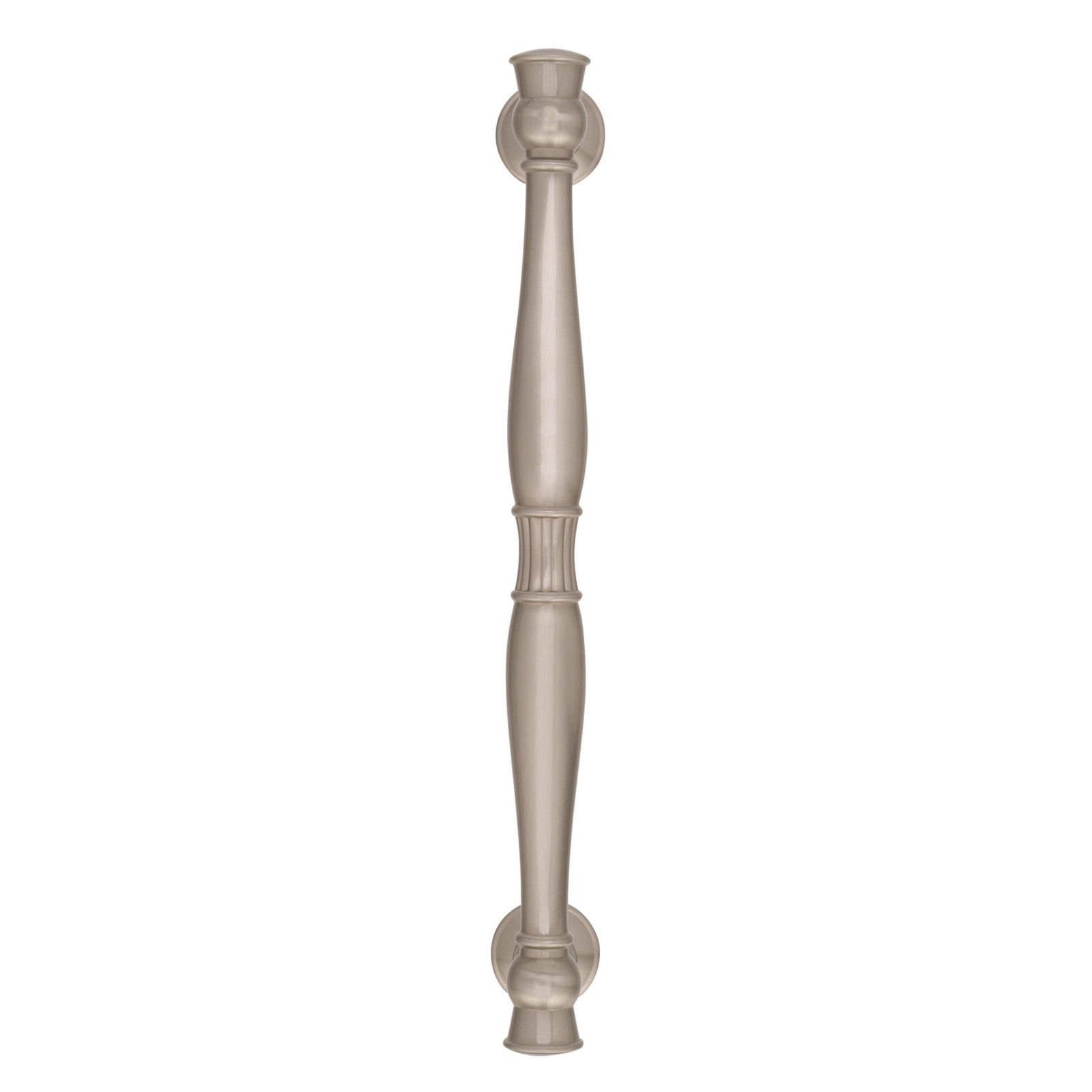 Crawford Bar Cabinet Pull, Satin Nickel, 6.31"