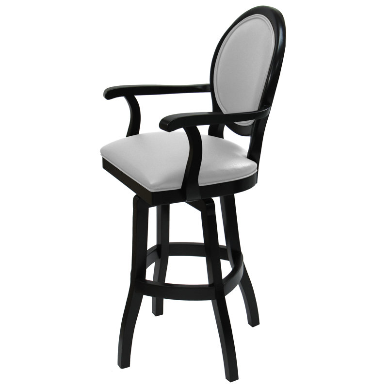 Tabouret de bar et de comptoir Farald, Brun, Très haute (assise de 34 po de hauteur)