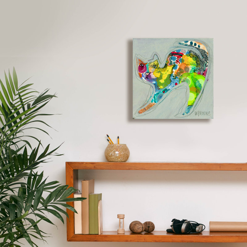 " Not Me " by Wyanne, 12" H x 12" W x 0.75" D