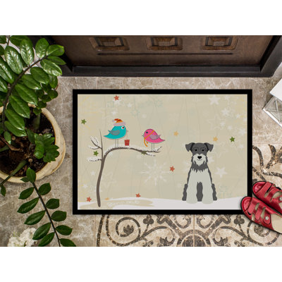 Faustena Non-Slip Christmas Outdoor Doormat