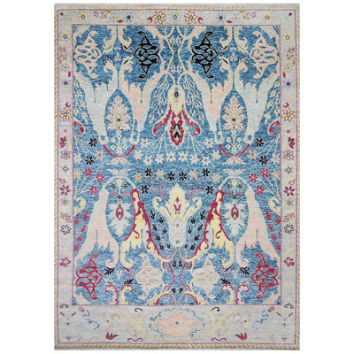 Oriental Area Rug in Blue