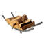 USA Handcrafted Log Rack